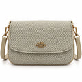 Rayvon Women's Beige Patterned Shoulder & Crossbody Bag
