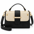 Rayvon Women's Black & Cream Premium Handbag