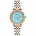 Emporio Armani Tiffany Blue Luxe Women's Watch | Rose Gold Two-Tone Bracelet | Crystal Bezel | Premium Analog Watch