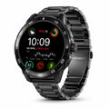 Fire-Boltt Invincible Plus 1.43" AMOLED Bluetooth Calling Smartwatch with 4GB Storage | Black Metal Strap